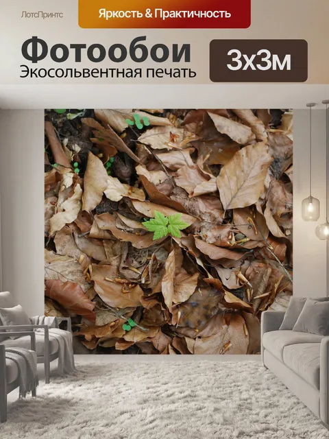 Фотообои Листья