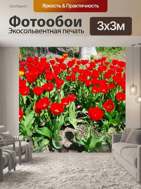 Фотообои Цветы