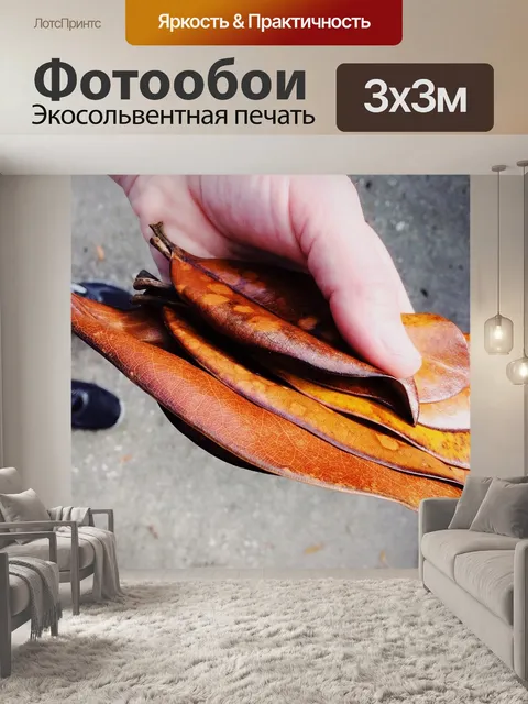 Фотообои Листья