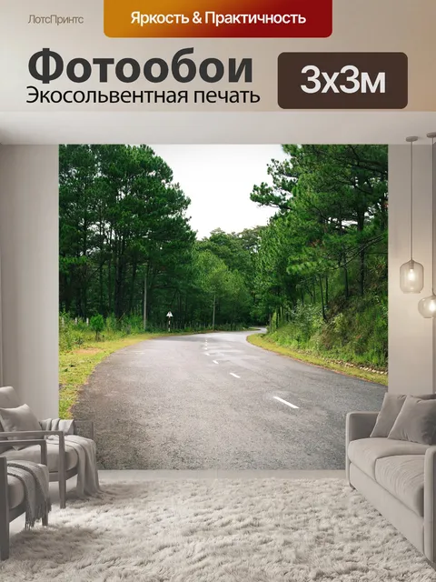 Фотообои Дорога