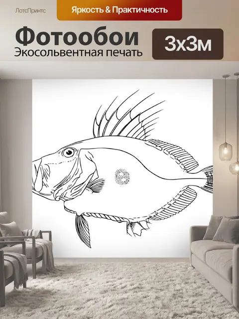 Фотообои Рыбы