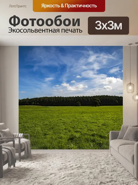 Фотообои Луг и лес