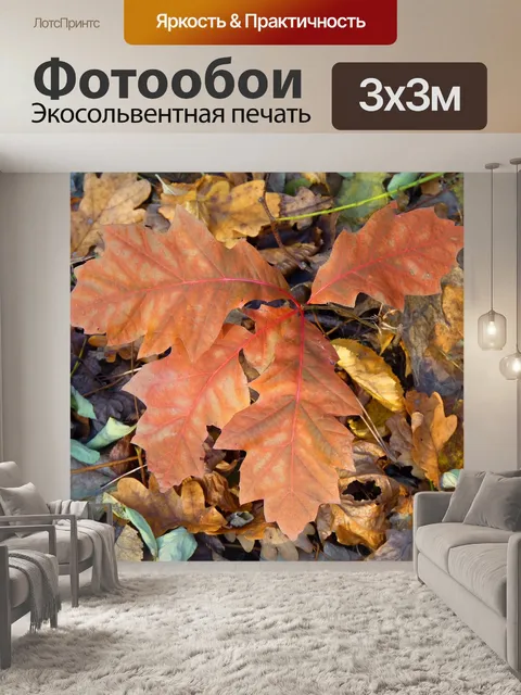 Фотообои Листья