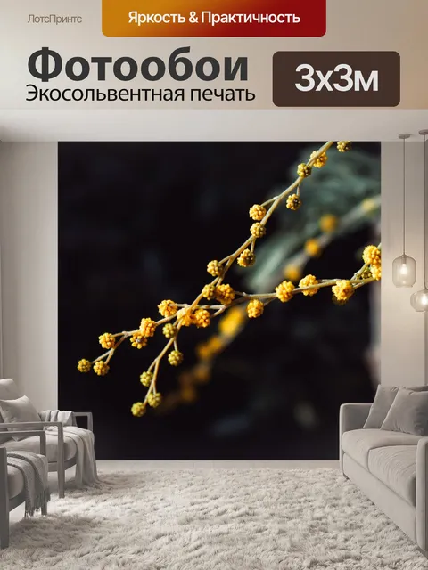 Фотообои Цветы