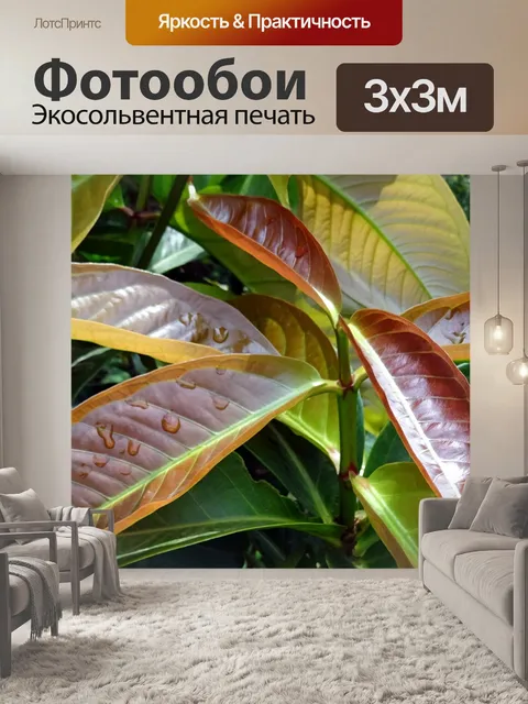 Фотообои Листья