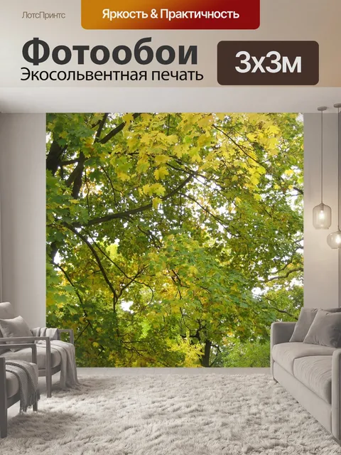 Фотообои Листья