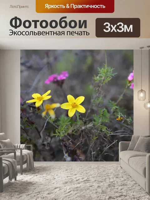 Фотообои Цветы