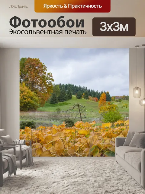 Фотообои Аутум в ботаническом саду