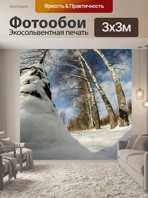 Фотообои Зима