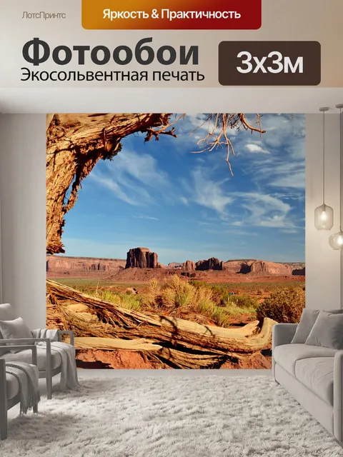 Фотообои Слон Бьют, Долина монументов