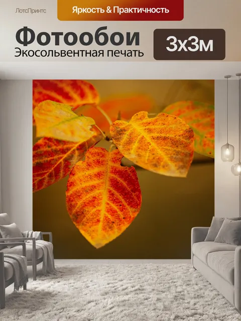 Фотообои Листья