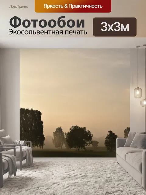 Фотообои Утренний туман