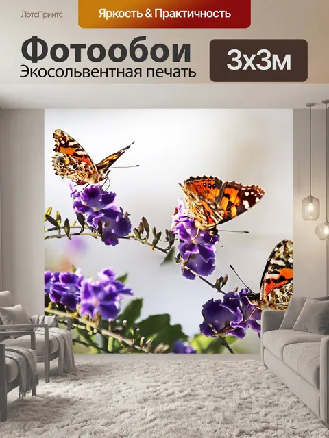 Фотообои Бабочки