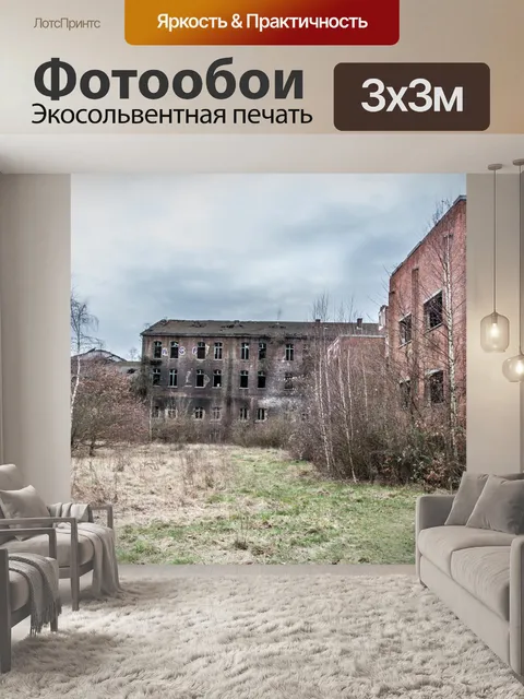 Фотообои потерял