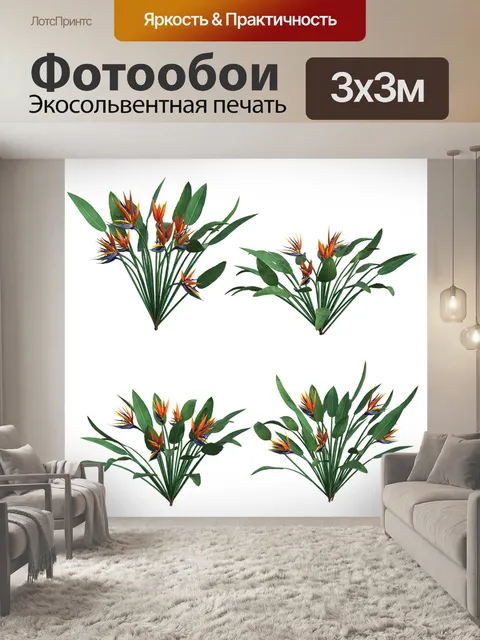 Фотообои Цветы