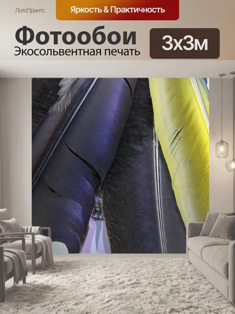 Фотообои большие перья птицы перья &amp; 039; s