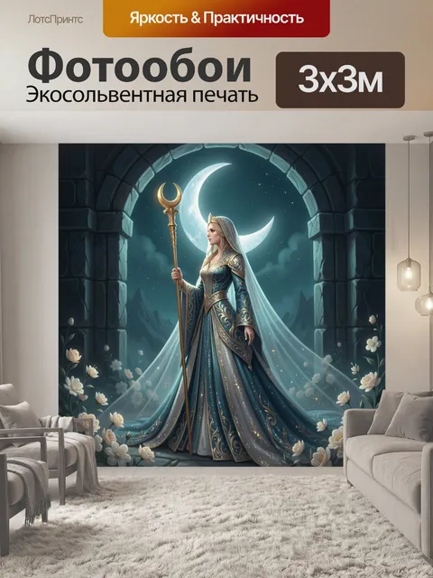 Фотообои Лунная королева в арке