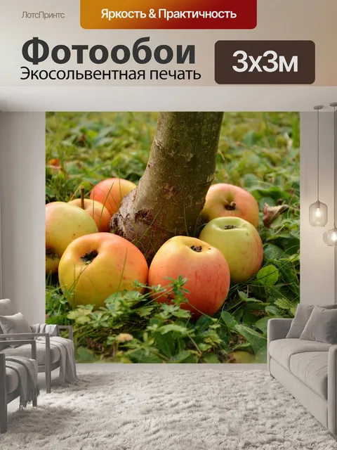 Фотообои Яблоки