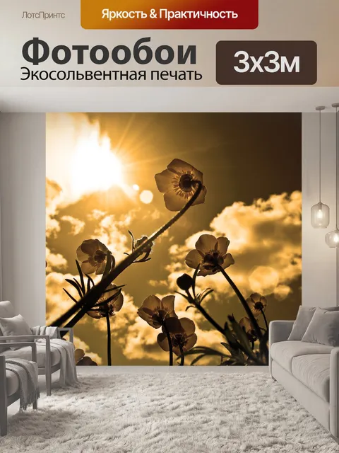 Фотообои Ницца цветов