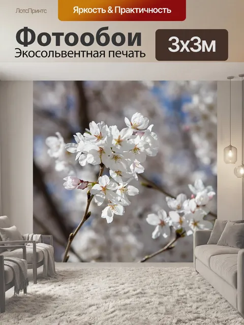 Фотообои Цветы
