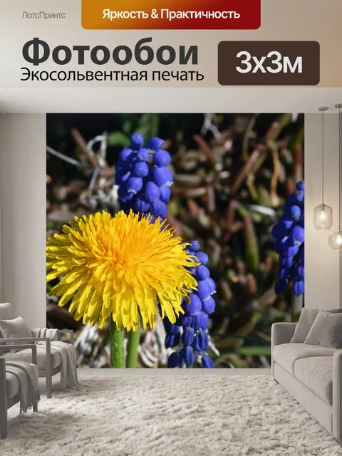 Фотообои Цветы