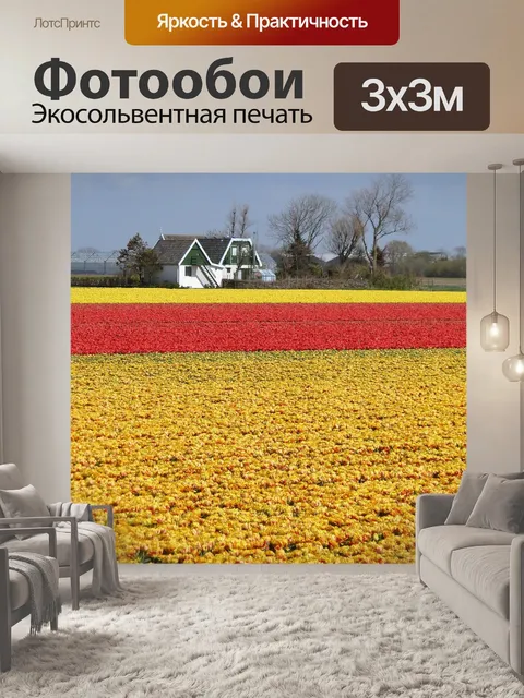 Фотообои Цветы