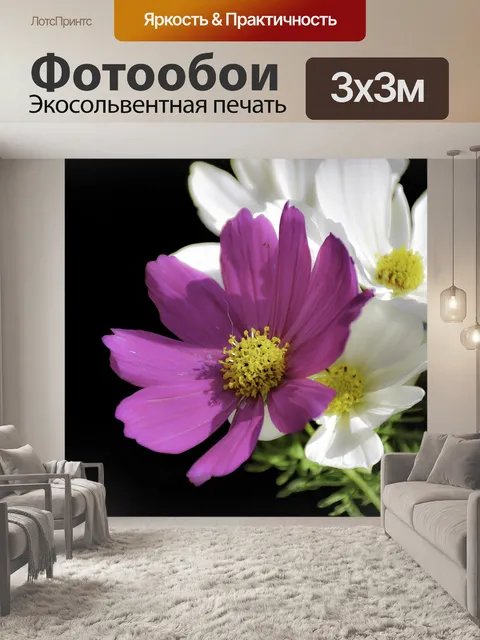 Фотообои Просто цветы