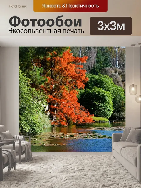 Фотообои Осенние цветы