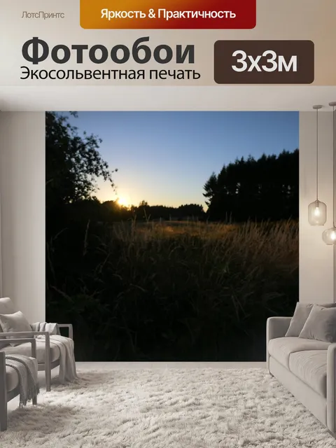 Фотообои Поле