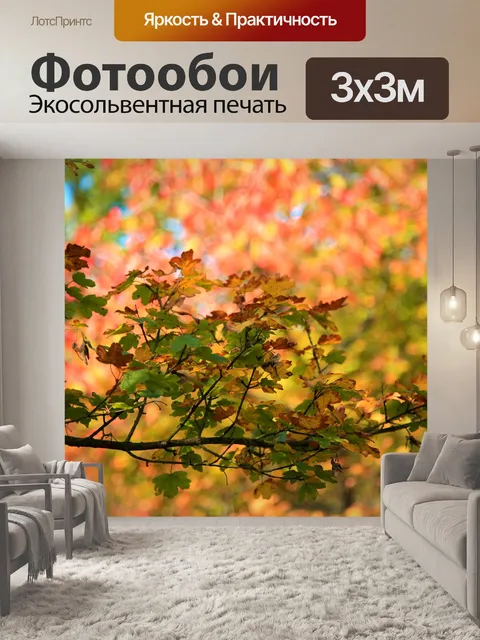 Фотообои Листья