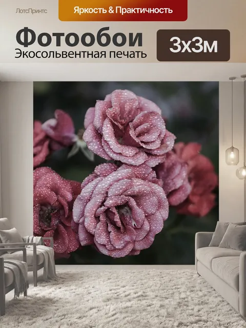 Фотообои Розы
