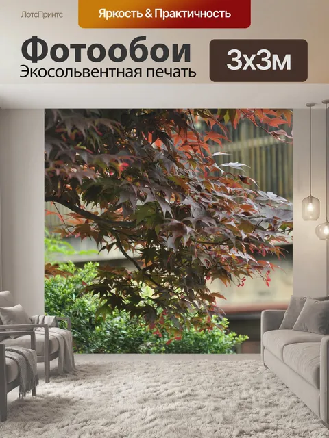 Фотообои Листья