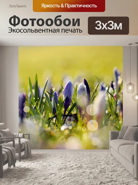Фотообои Весенние цветы