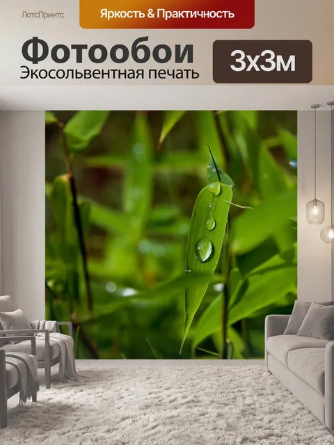 Фотообои Растения