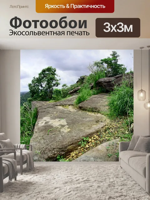 Фотообои Фа Луанг Водопад Лесопарк