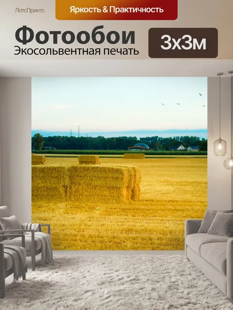 Фотообои Сено