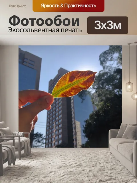Фотообои Лист