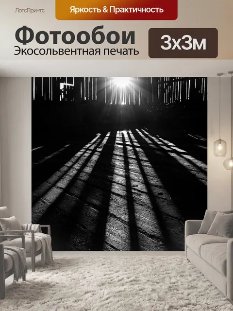 Фотообои Черно-белый