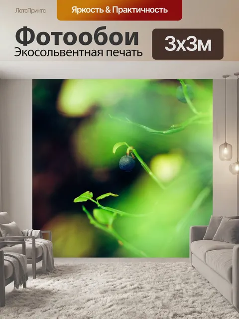 Фотообои Черника