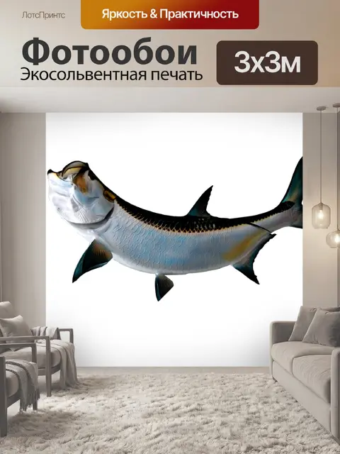 Фотообои Тарпоновая рыба
