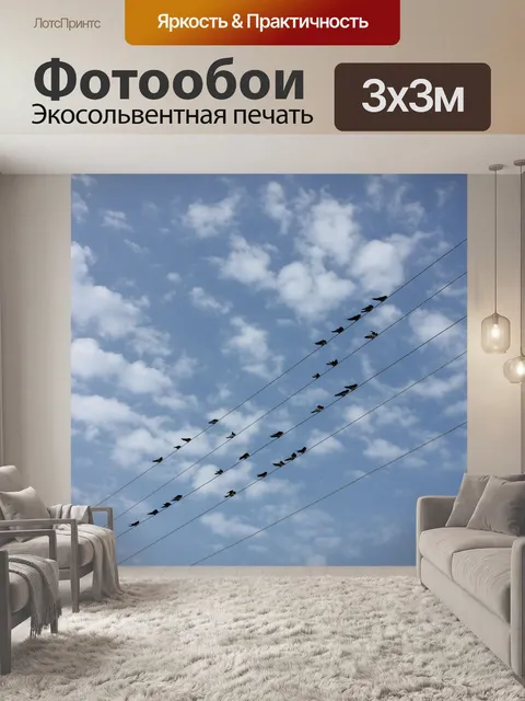 Фотообои Birds
