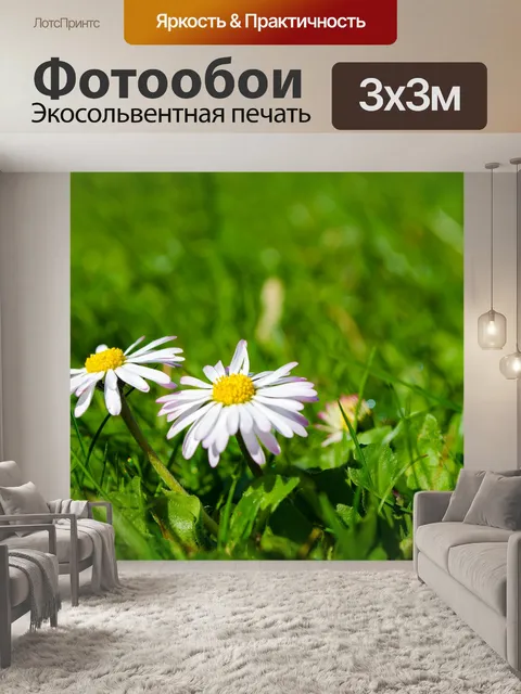 Фотообои цветы