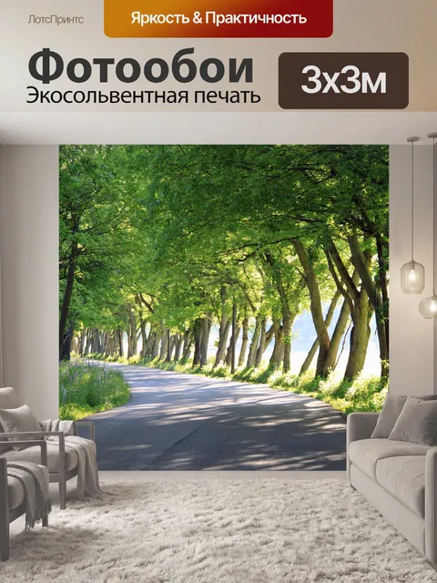 Фотообои Дорога