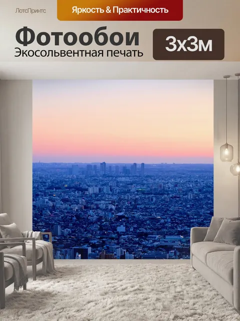 Фотообои Мега сити