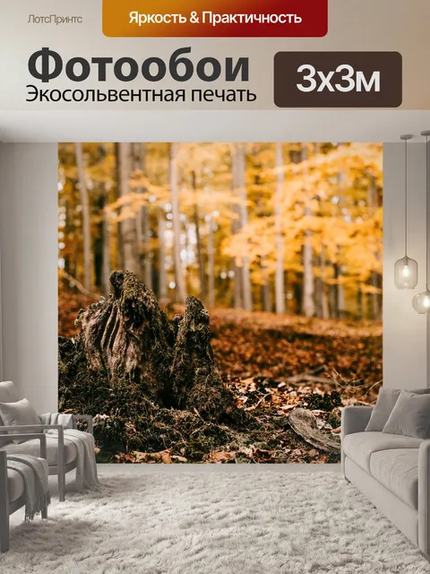 Фотообои Пень