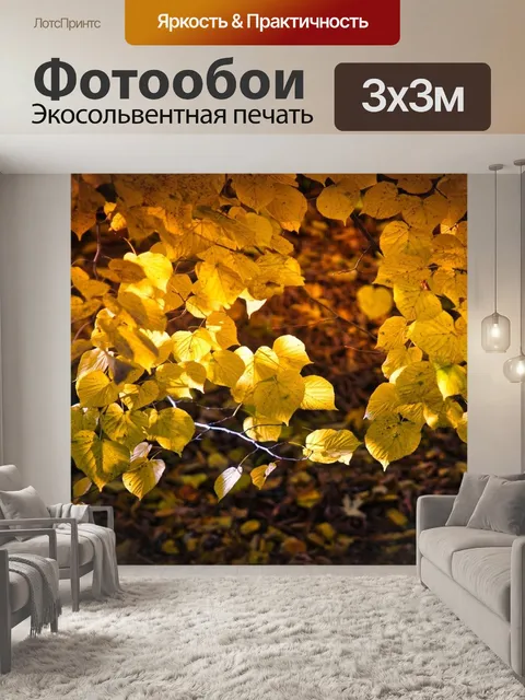 Фотообои Листья