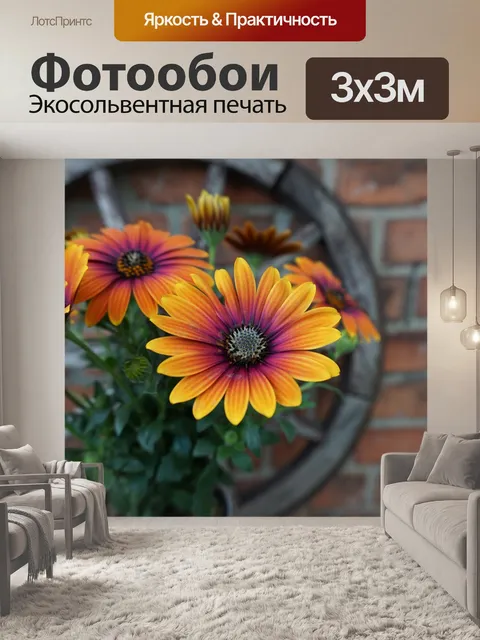 Фотообои Цветы