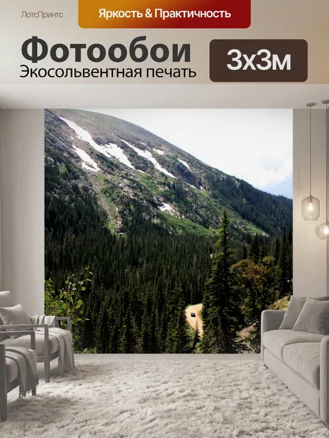 Фотообои Трейл-Ридж-роуд Колорадо