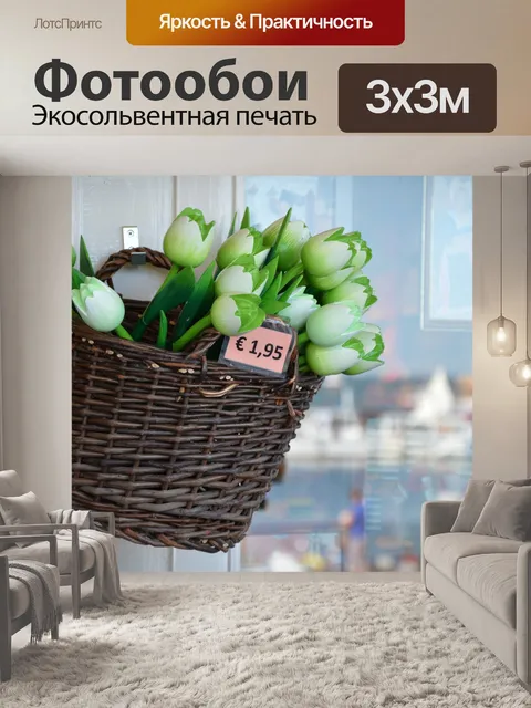 Фотообои Тюльпаны