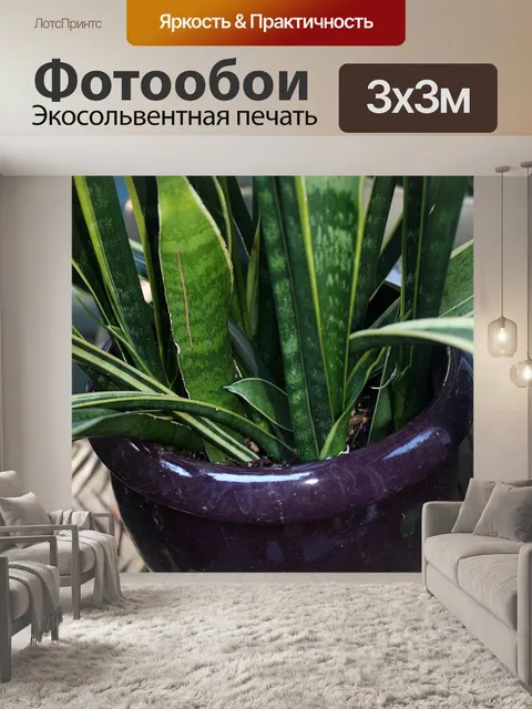 Фотообои Зеленый завод 2